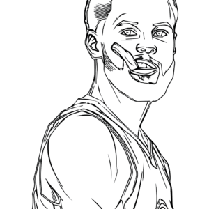 Stephen curry coloring pages printable for free download