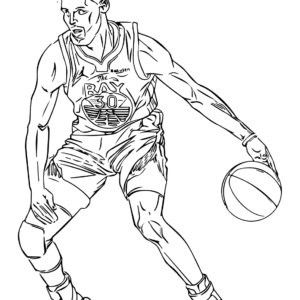 Stephen curry coloring pages printable for free download