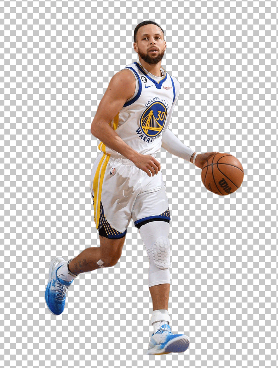 Stephen curry dribbling png image