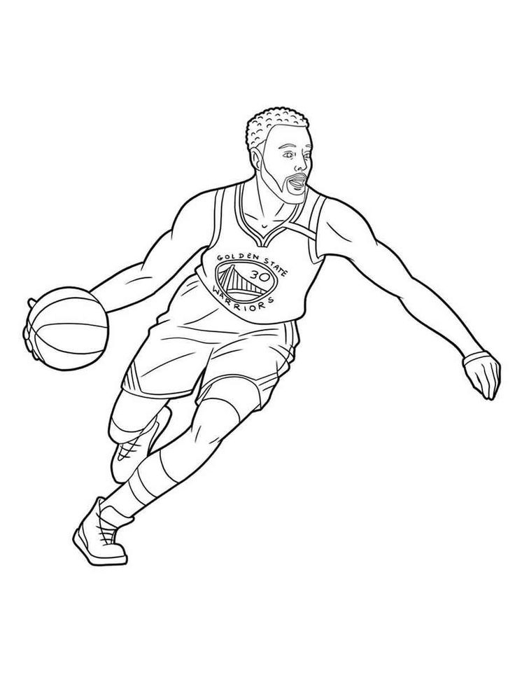 Stephen curry coloring pages coloring pages monster coloring pages sports coloring pages