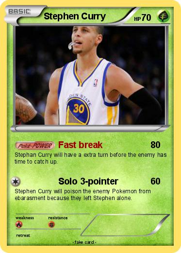 Pokemon stephen curry