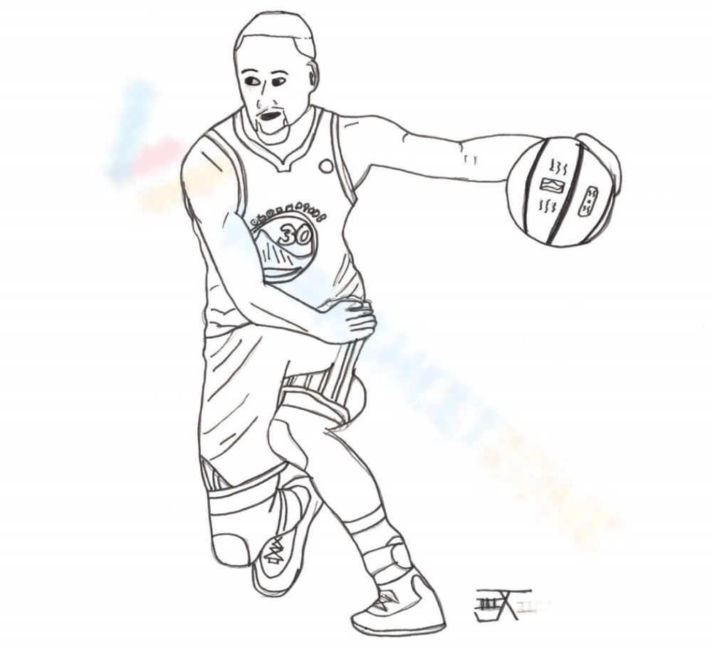 Stephen curry the icon worksheet