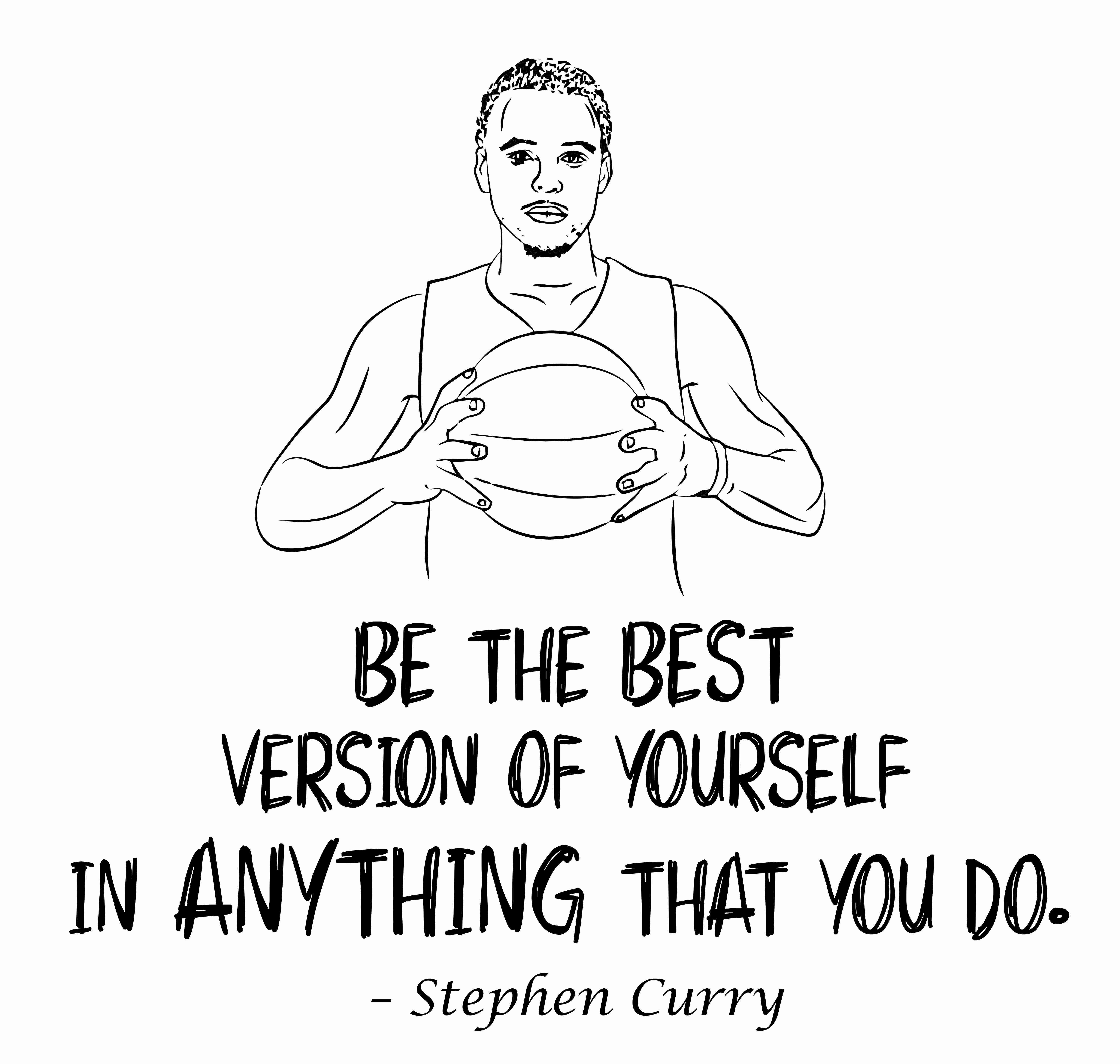 Cool stephen curry coloring pages pdf