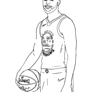 Stephen curry coloring pages printable for free download