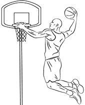 Stephen curry coloring page to print