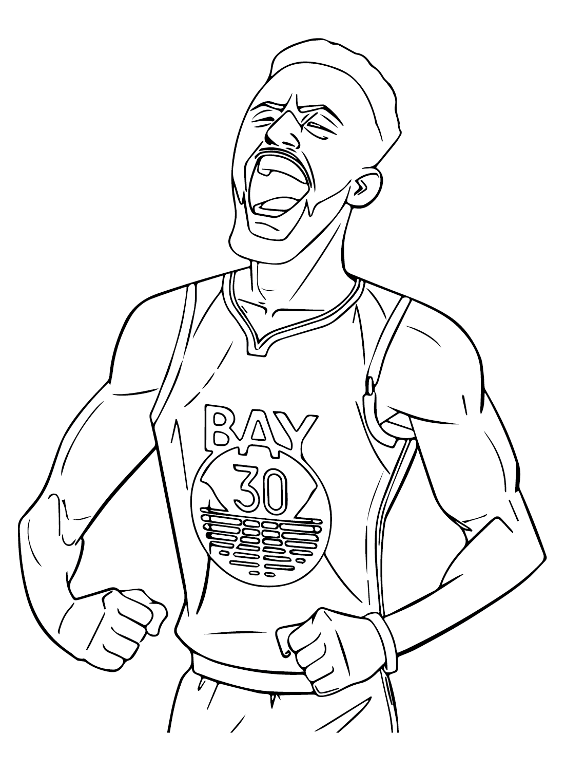 Stephen curry coloring pages