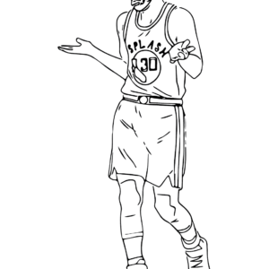 Stephen curry coloring pages printable for free download