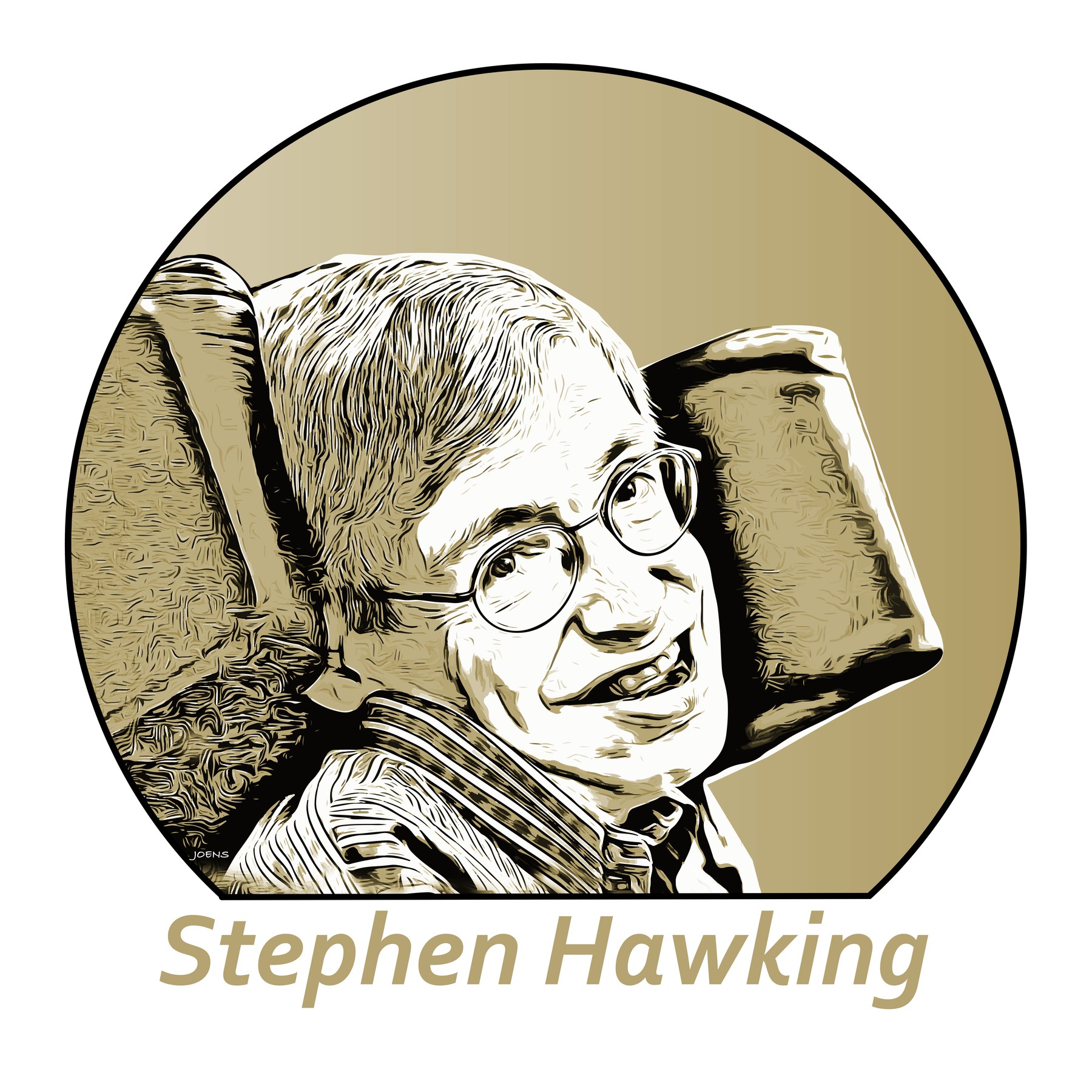 Stephen hawking by greg joens