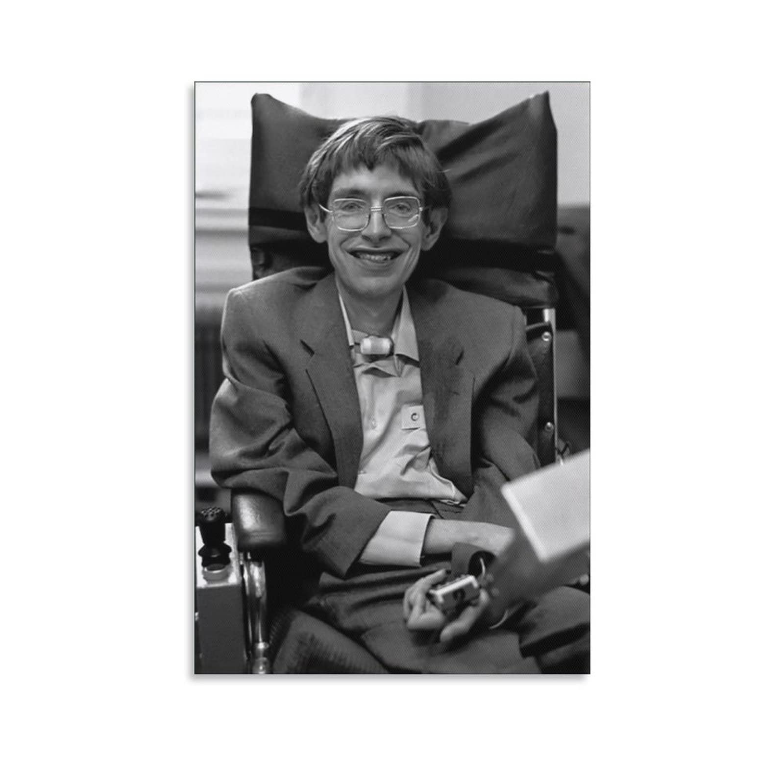 Ztatu canvas printing stephen hawking painting canvas poster prints wall art picture xcm no frame home kitchen