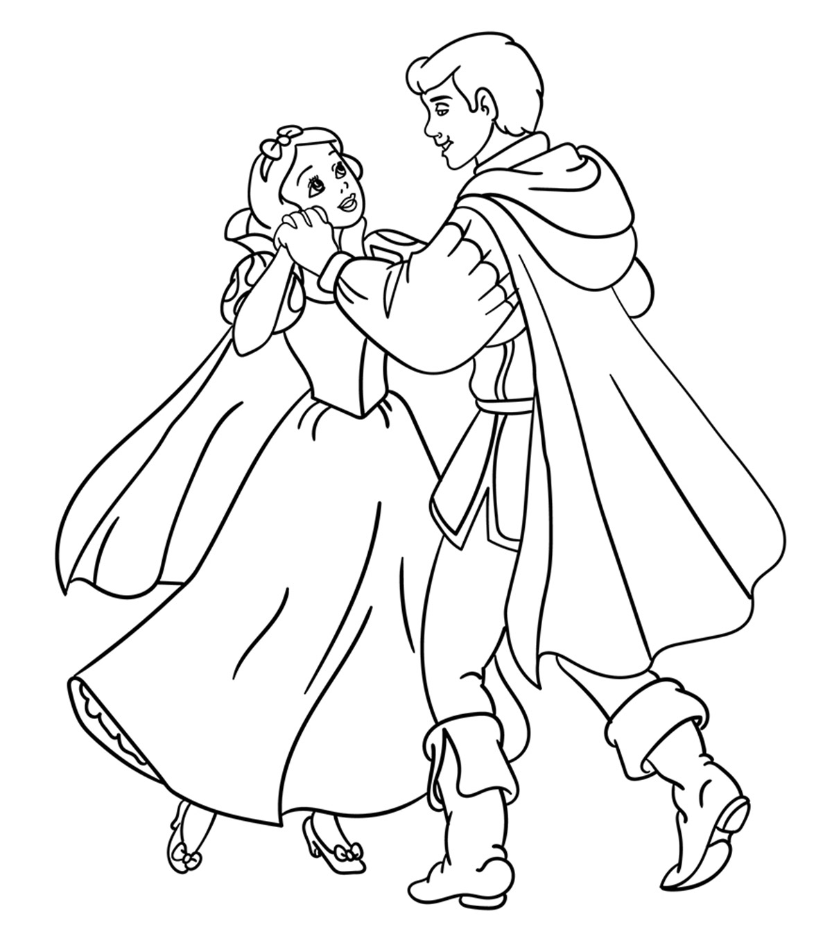 Top free printable snow white coloring pages online