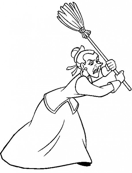 Cinderella coloring pages