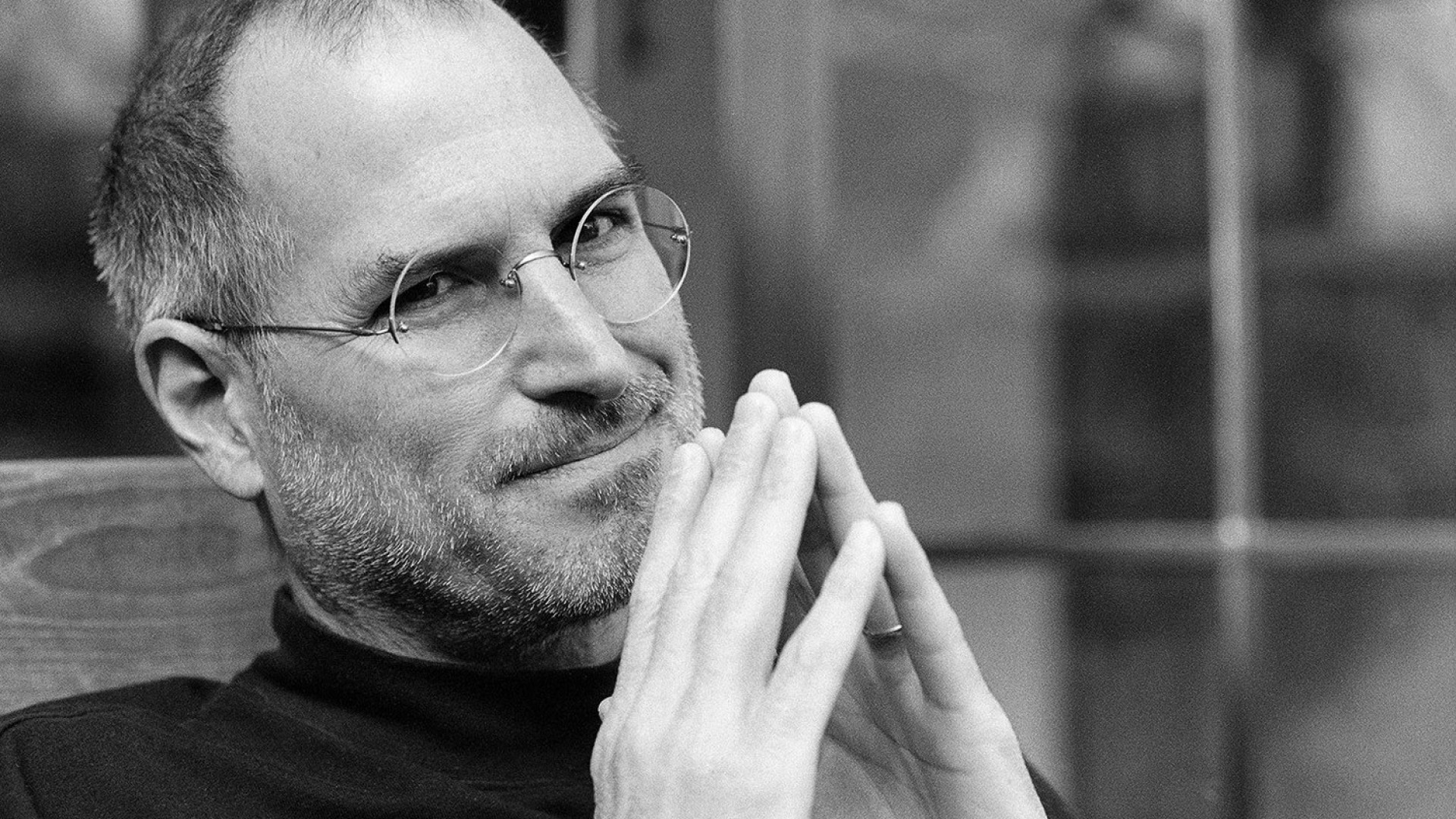 Hd steve jobs classic bw photo