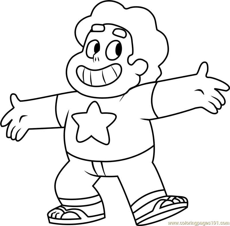 Steven universe coloring pages printable for free download