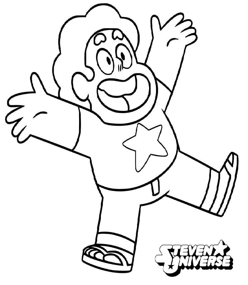 Steven universe coloring pages printable for free download