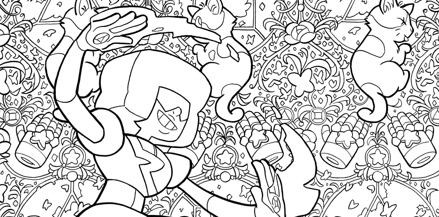 Steven universe coloring book