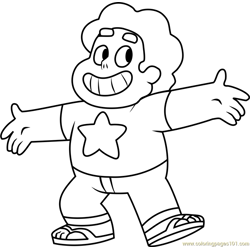 Steven universe coloring pages for kids printable free download