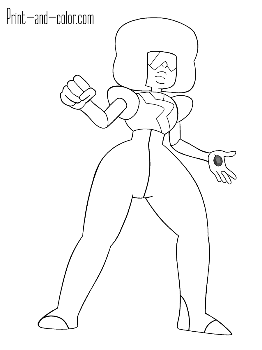 Steven universe coloring pages print and color