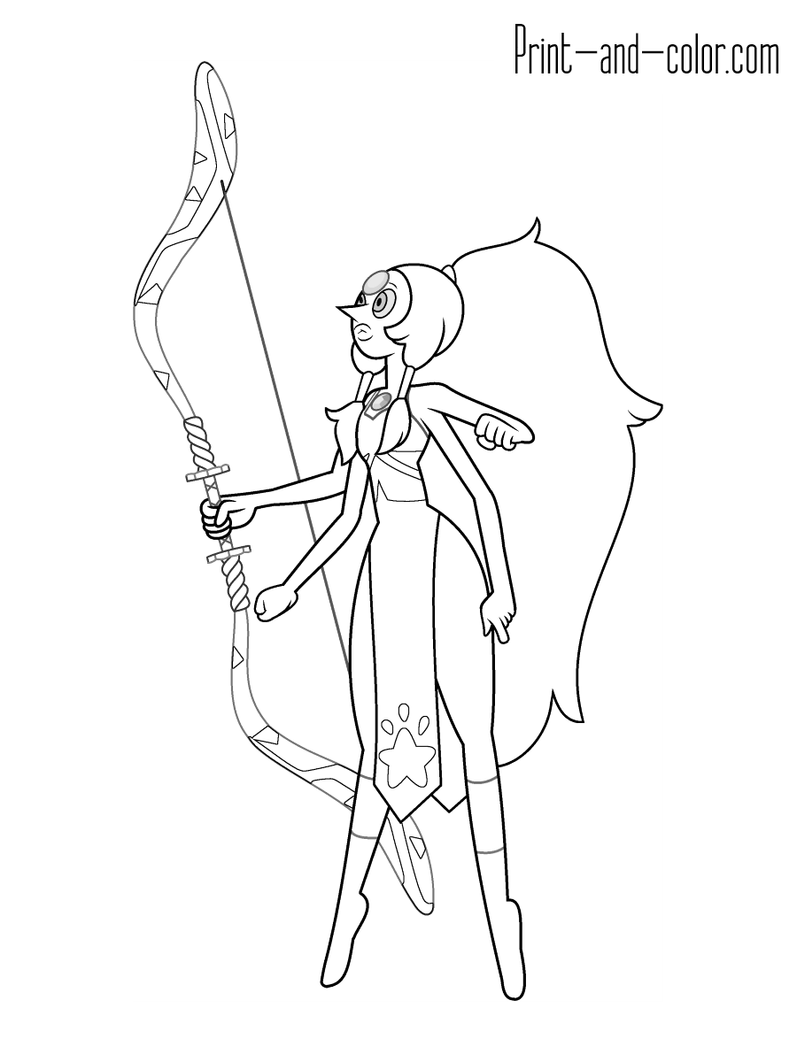 Steven universe coloring pages print and color