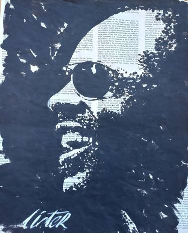 Stevie wonder paintings saatchi art