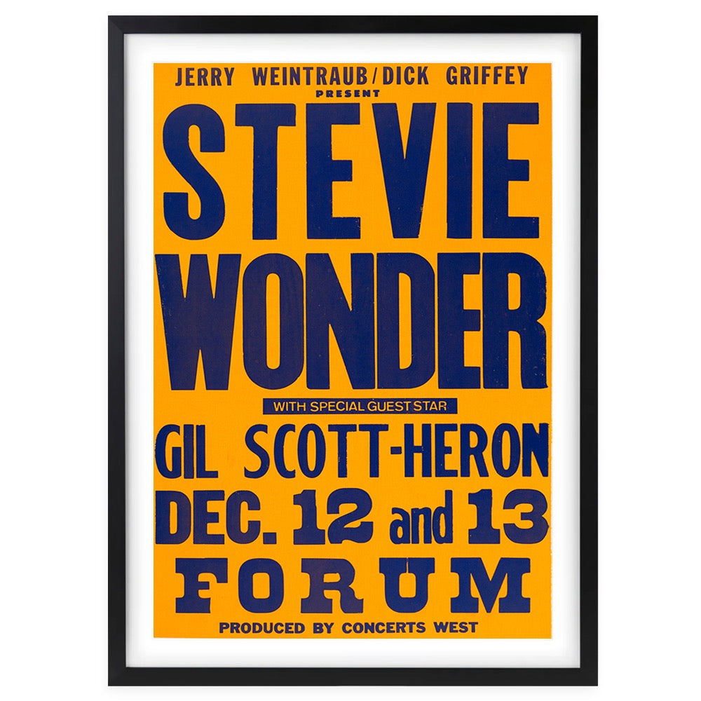 Wall arts stevie wonder large cm x cm framed a art print