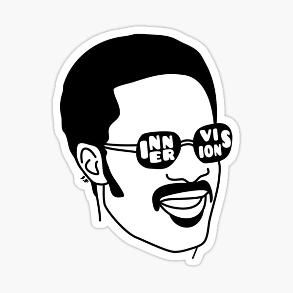 Stevie wonder stickers for sale