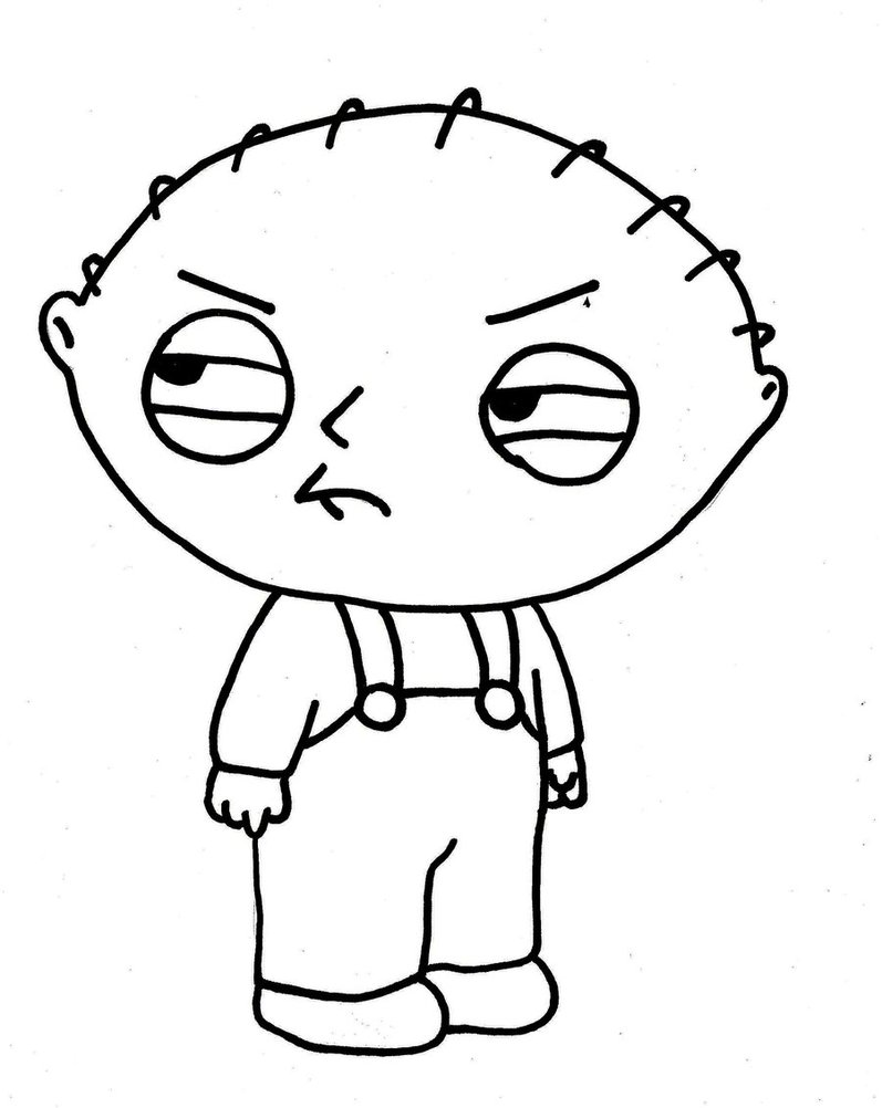 Free printable family guy coloring pages for kids