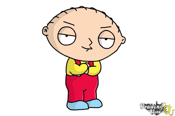 How to draw stewie griffin