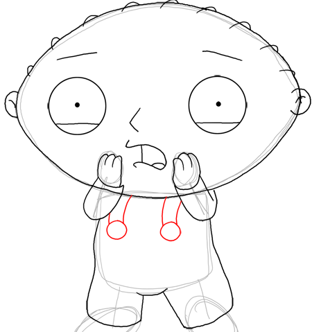 Step how to draw stewie from family guy step by step drawing lesson