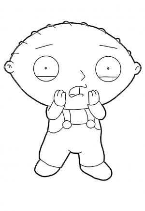 Free printable family guy coloring pages for adults and kids