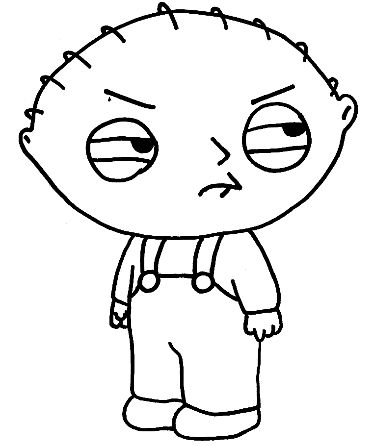 Family guy coloring pages printable for free download