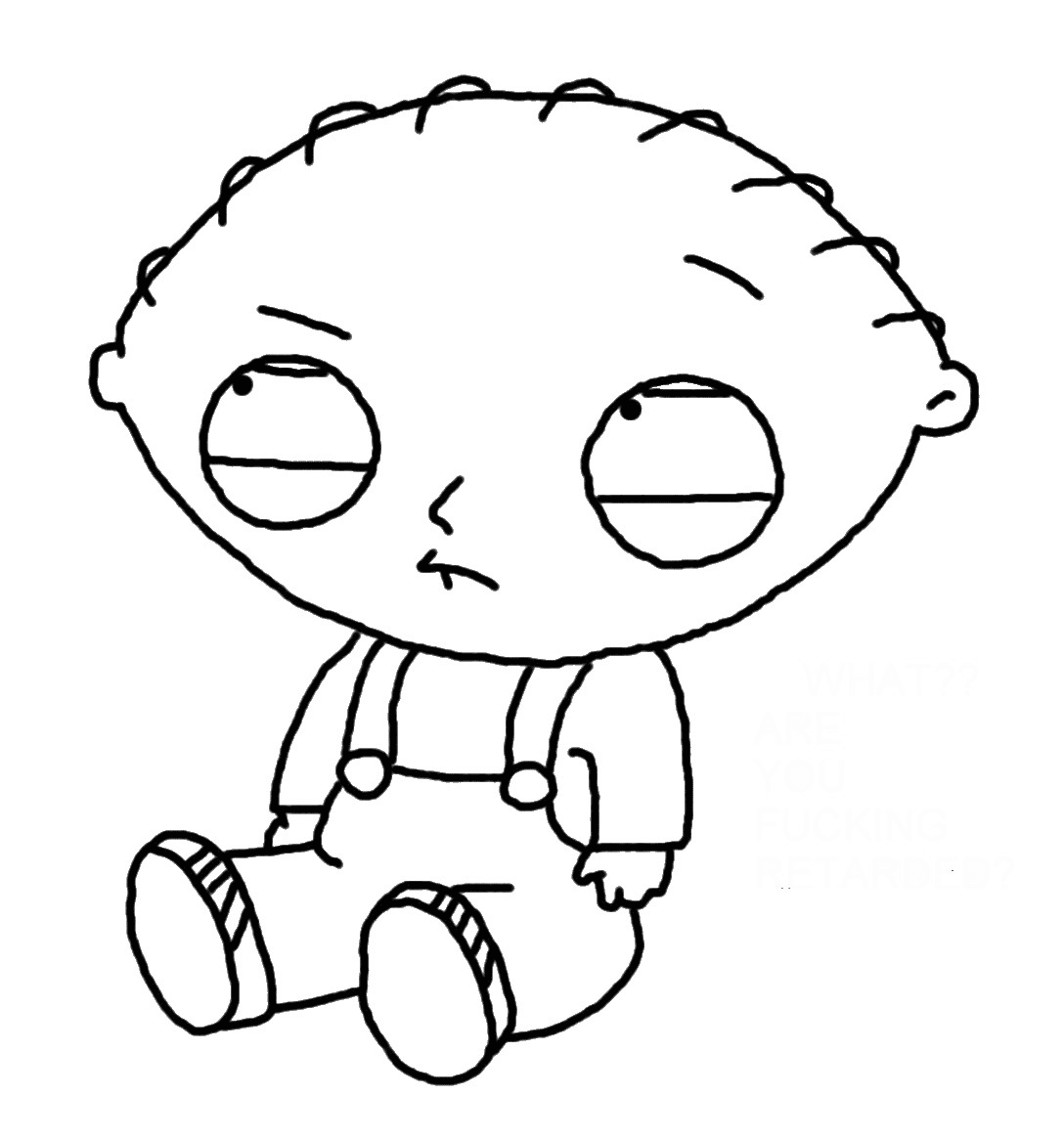 Family guy coloring pages printable for free download