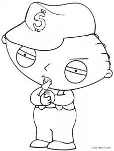 Family guy stewie gangster coloring pages t coloring book rtoon coloring pages avengers coloring pages