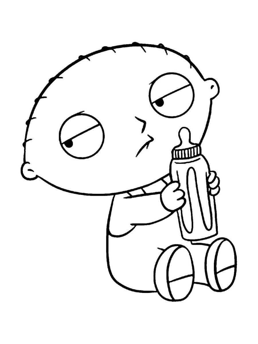 Stewie griffin coloring pages