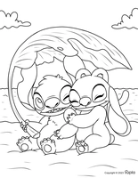 Ðï printable lilo and stitch coloring pages for free