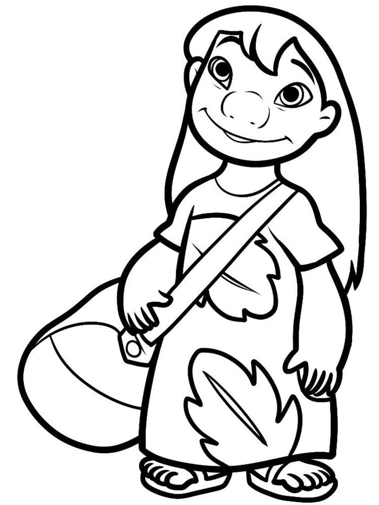 Lilo and stich coloring pages