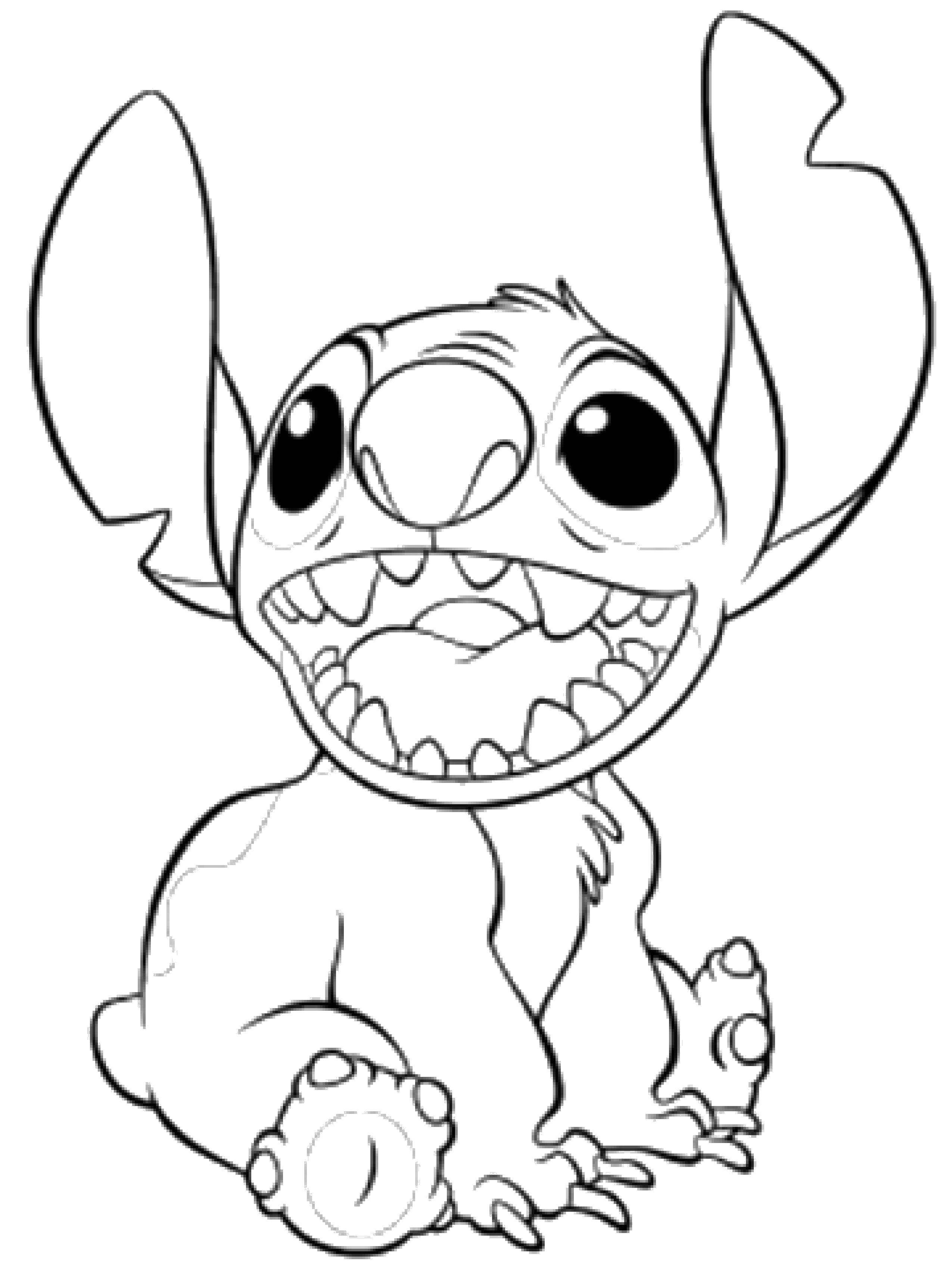 Online coloring pages coloring stitch coloring