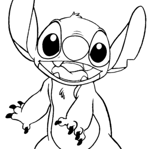 Stitch coloring pages printable for free download