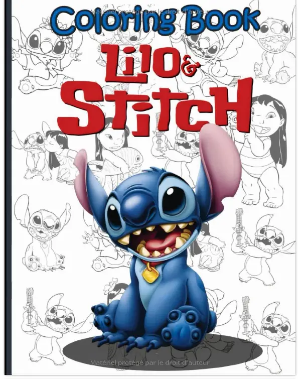 Lilo stitch coloring book meditation anti