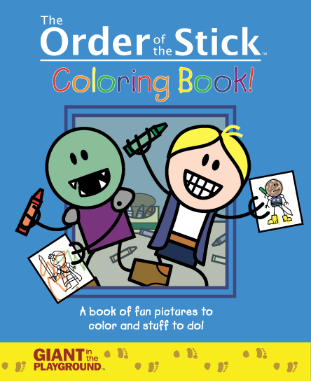 Order of the stick coloring book