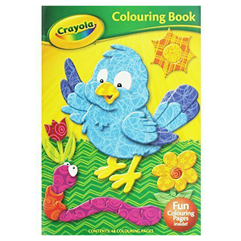 Crayola colouring sticker book bird buy at best price from