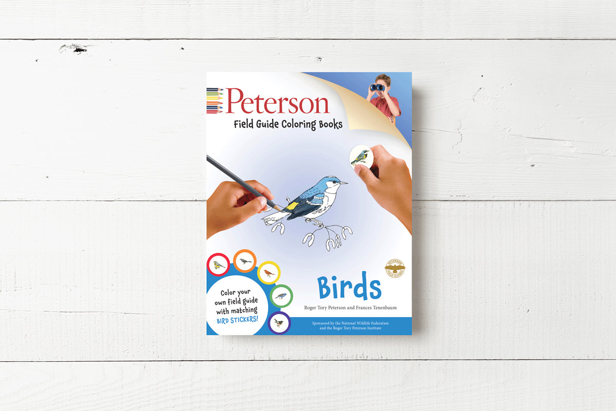 Peterson field guide coloring book birds