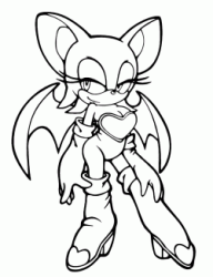 Sonic boom coloring pages