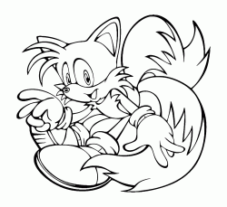 Sonic boom coloring pages