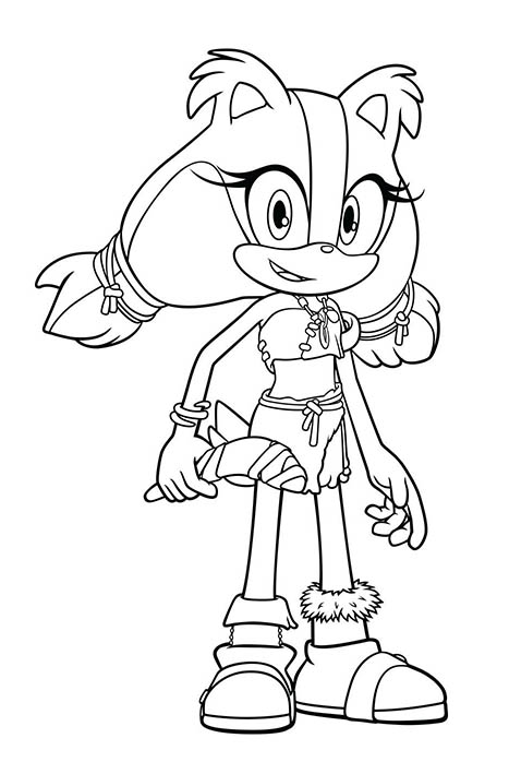 Sonic boom coloring pages â having fun with children