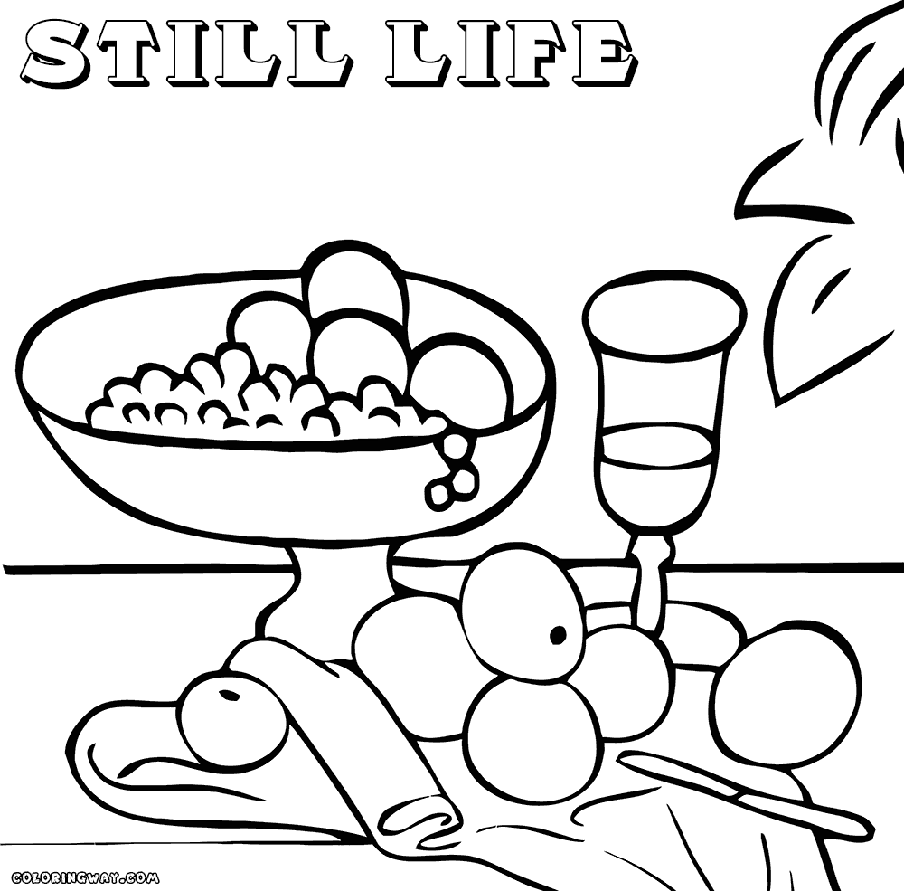 Free coloring pages still life download free coloring pages still life png images free cliparts on clipart library