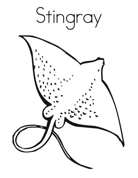 Top free printable stingray coloring pages online fish coloring page coloring pages animal coloring pages