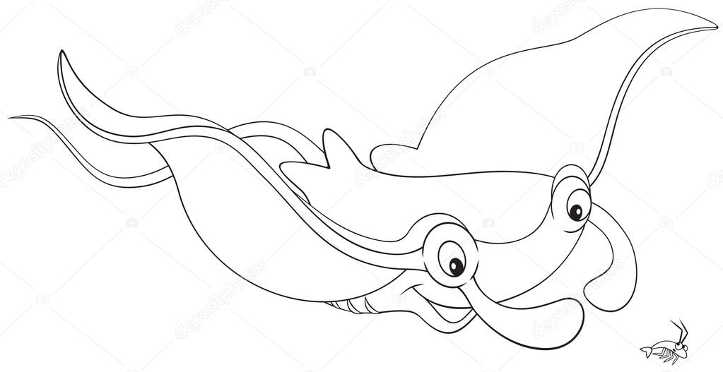 Stingray stock vector by alexbannykh