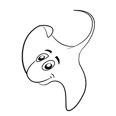 Top free printable stingray coloring pages online