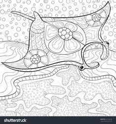 Stingray coloring pages ideas coloring pages ocean animals stingray