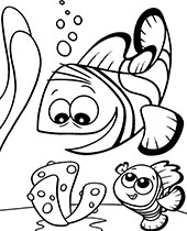 Printable coloring sheet stingray